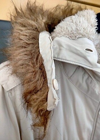 XSIDE Bej Bayan Kaban Parka  - Görsel 6