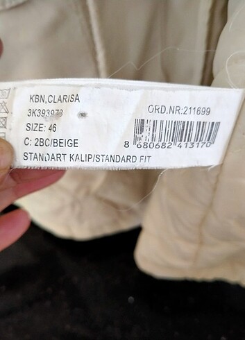 XSIDE Bej Bayan Kaban Parka  - Görsel 10