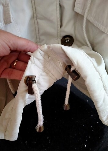 XSIDE Bej Bayan Kaban Parka  - Görsel 12