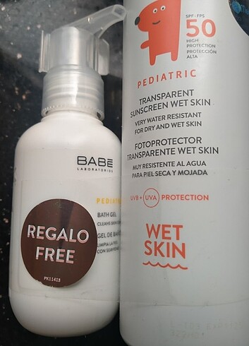 For My Baby BABE Pediatrik Güneş Koruyucu& Banyo Jeli
