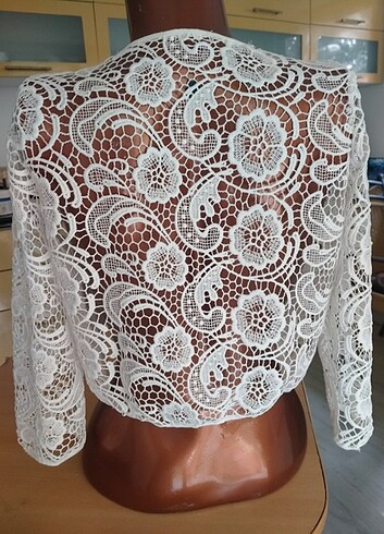 DANTEL CROP BOLERO 