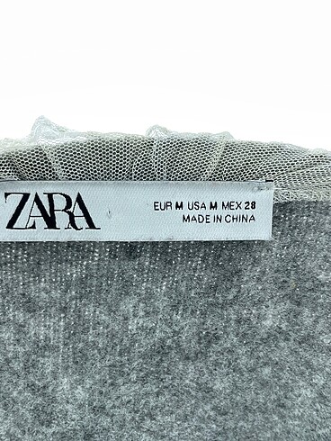 m Beden gri Renk Zara Kazak / Triko %70 İndirimli.