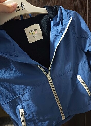 Koton Kids 3-4 Yaş Şapkalı Yağmurluk - Görsel 2