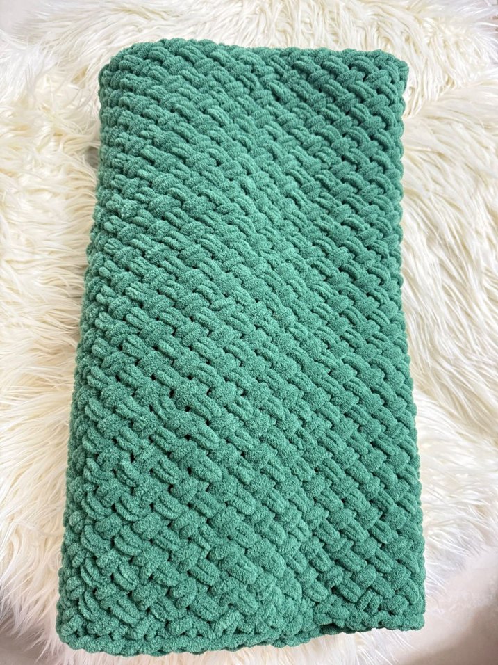 Örgü Çock Battnye 100 102 cm ölçü istenln renkte örlür(Fiyt Sor) - Görsel 2