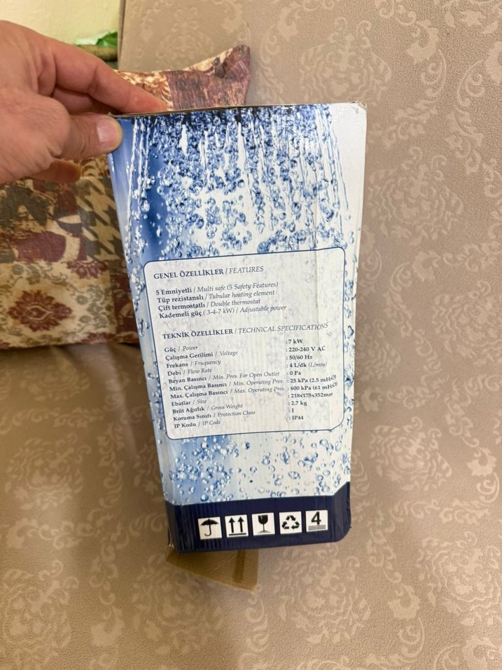 Beyaz Elektrikli Su Isıtıcısı - Görsel 4