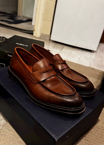 44 Beden Derimod Kahverengi Loafer