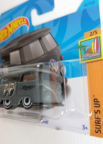 Hot Wheels Gri Kool Kombi Oyuncak Araba