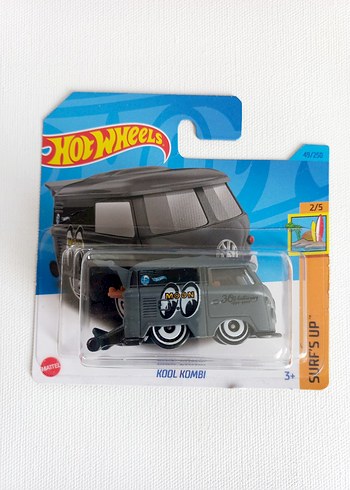 Hot Wheels Gri Kool Kombi Oyuncak Araba