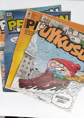 Uykusuz ve Penguen dergileri