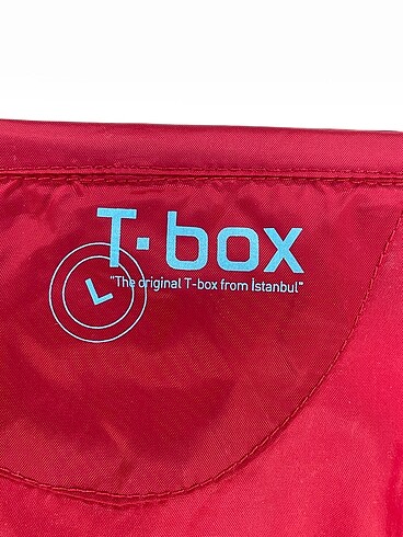 l Beden kırmızı Renk T-box Yağmurluk %70 İndirimli.