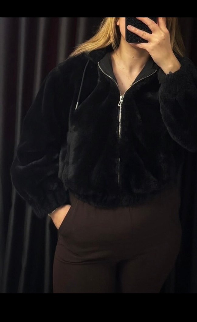 Peluş mont - Görsel 3