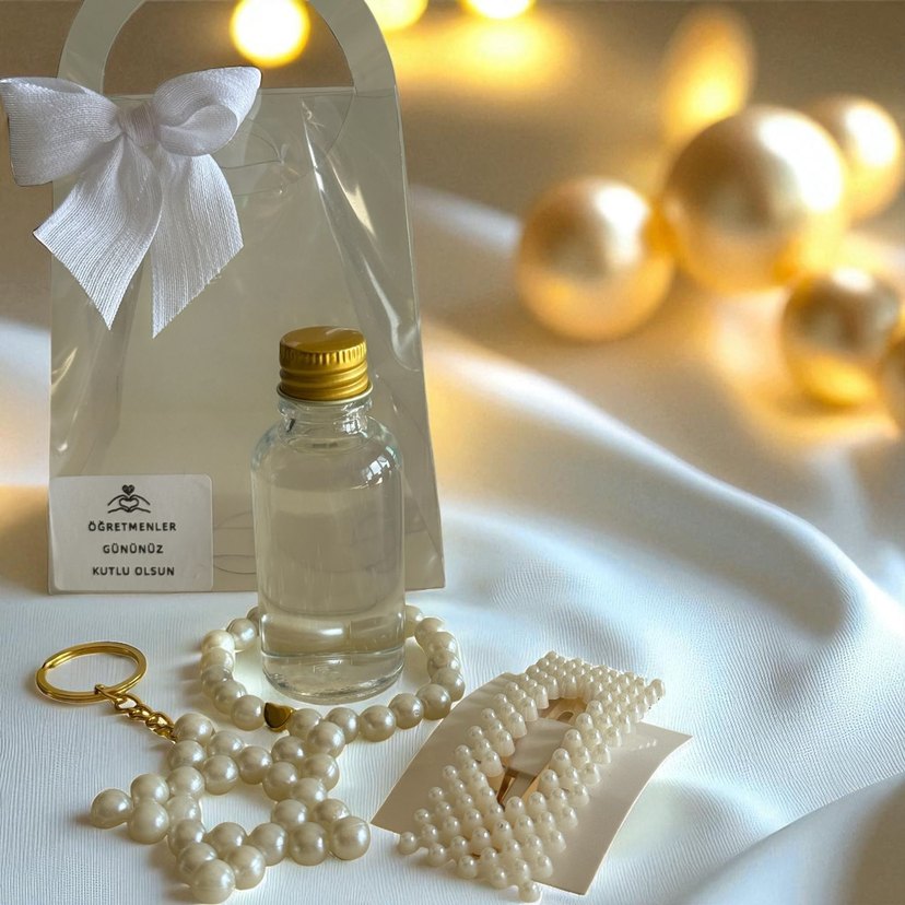 İnci Seti Hediye Paketi Öğretmen günü - Görsel 2