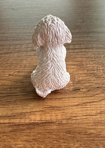 Beyaz Köpek Figürü - Görsel 3