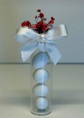 Fiyonk Süslemeli Nikah Şekeri Hediyeliği - Görsel 4