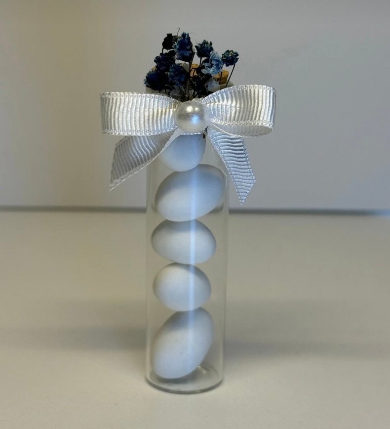 Fiyonk Süslemeli Nikah Şekeri Hediyeliği - Görsel 3