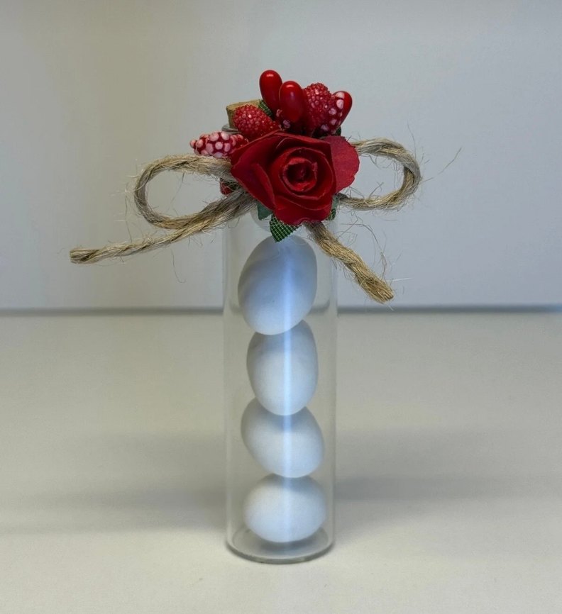 Fiyonk Süslemeli Nikah Şekeri Hediyeliği - Görsel 2