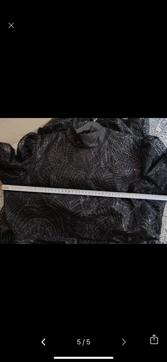 Simli Tesettür Abiye Elbise - Görsel 3