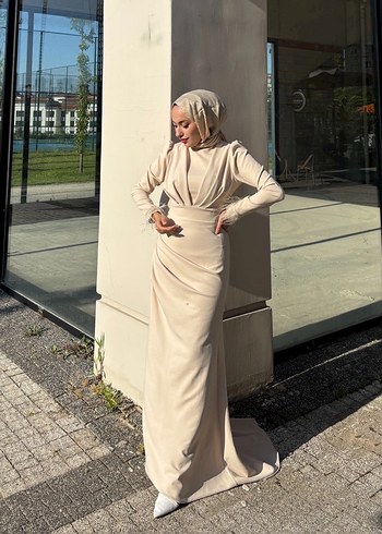 Tesettür Abiye Elbise - Görsel 2