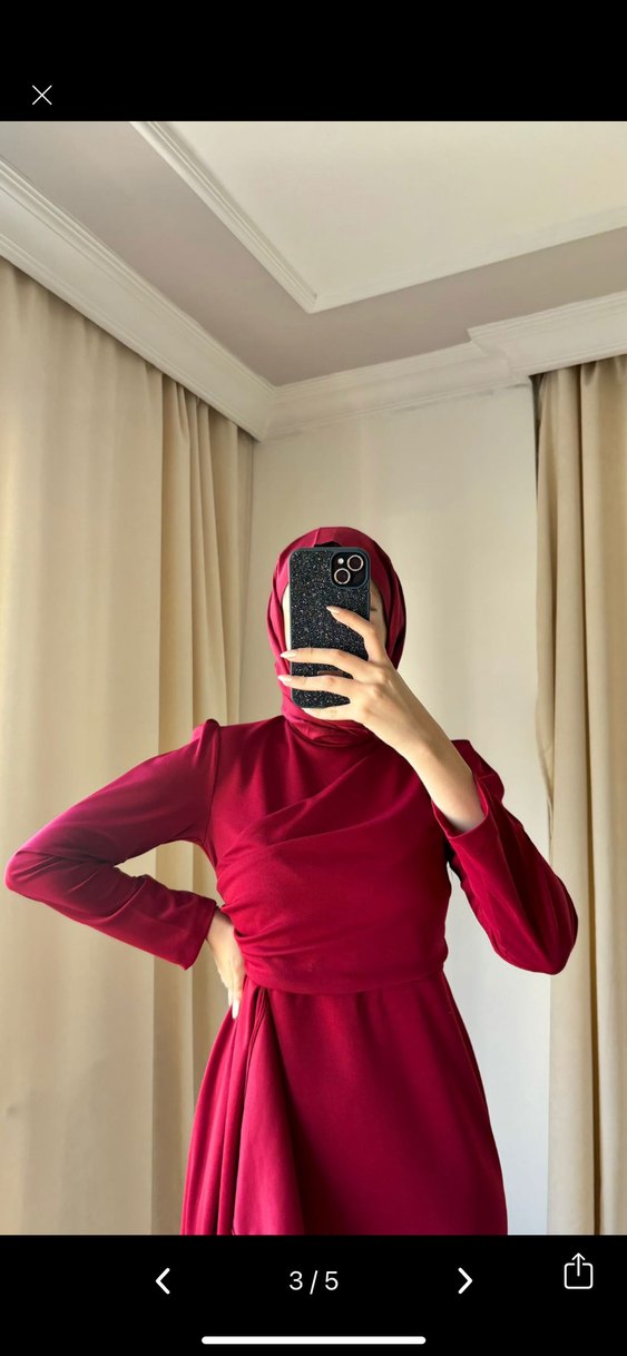 Tesettür Abiye Elbise - Görsel 2
