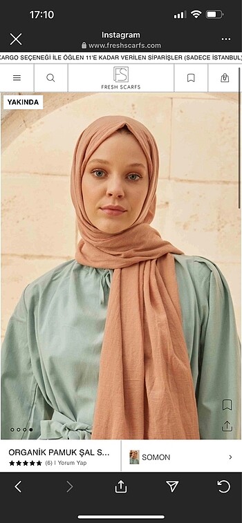 Fresh Scarf şal