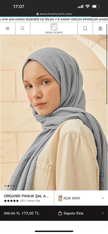 Fresh scarfs sal