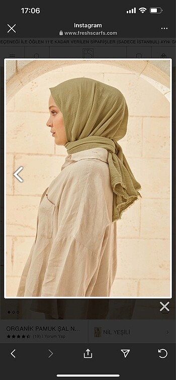 Fresh scarfs şal