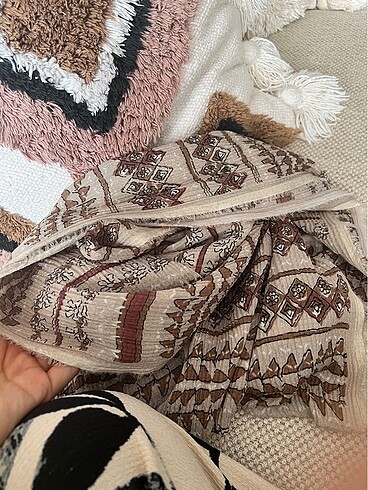 Fresh scarfs desenli bürümcük şal