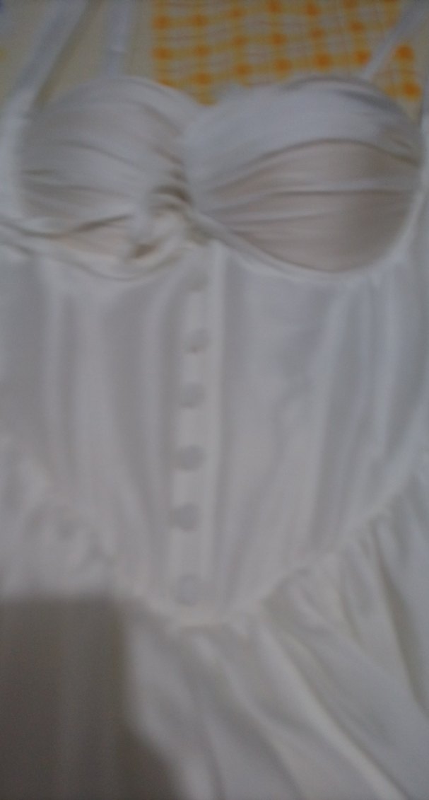 Beyaz Straplez Mini Gelinlik - Görsel 2