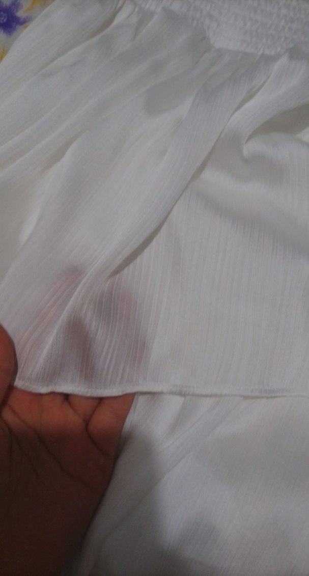 Beyaz Straplez Mini Gelinlik - Görsel 4