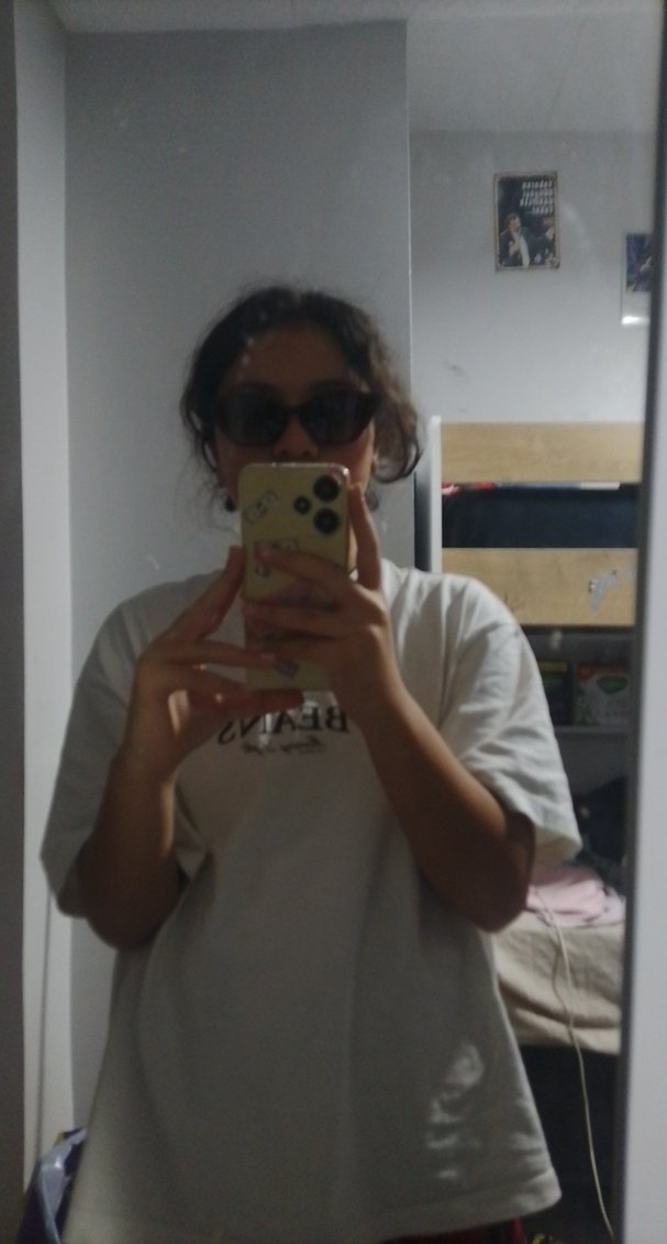 Parlak Kahverengi Gotik Kadın Gözlüğü - Görsel 2