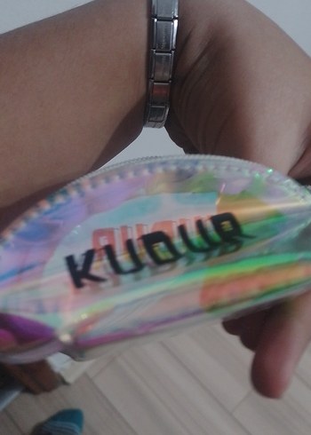 Işıltılı Çok Renkli cüzdan - Görsel 4