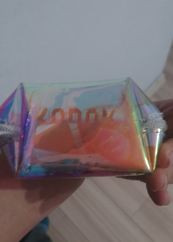 Işıltılı Çok Renkli cüzdan - Görsel 5