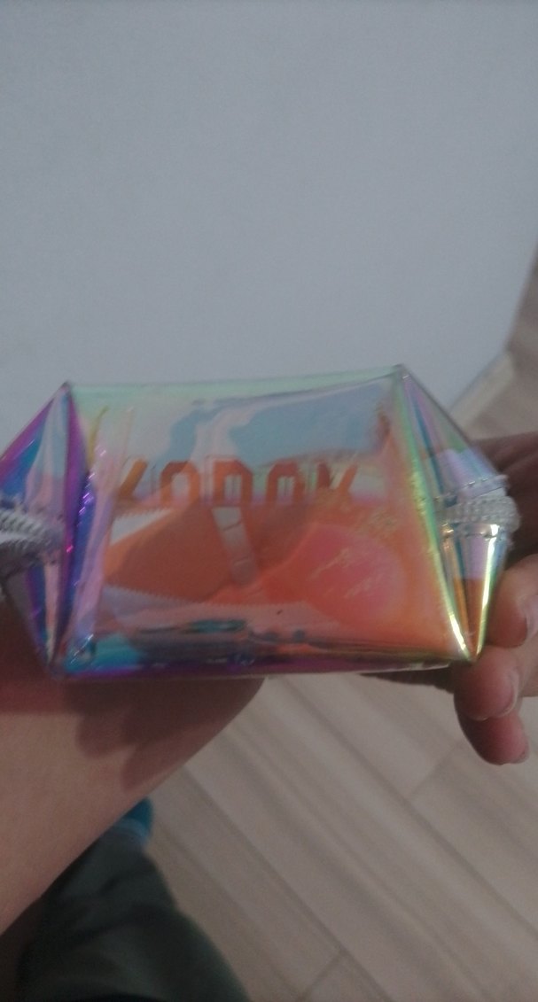 Işıltılı Çok Renkli cüzdan - Görsel 5