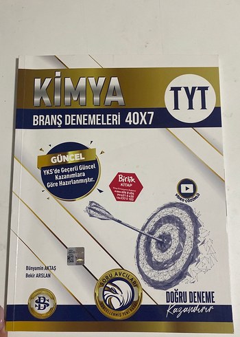 Bilgi Sarmal TYT Kimya Branş Denemeleri 40x7