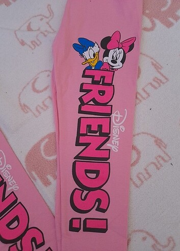 5 Yaş Beden Disney Kız Çocuk Tayt