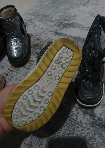 Desenli Sarı Erkek Çocuk Lastik Bot - Görsel 4