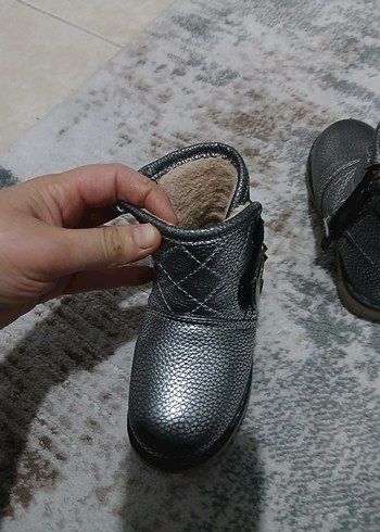 Kız Çocuk Deri Tokalı Bot - Görsel 4