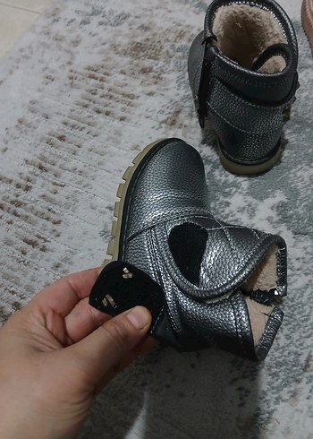 Kız Çocuk Deri Tokalı Bot - Görsel 6