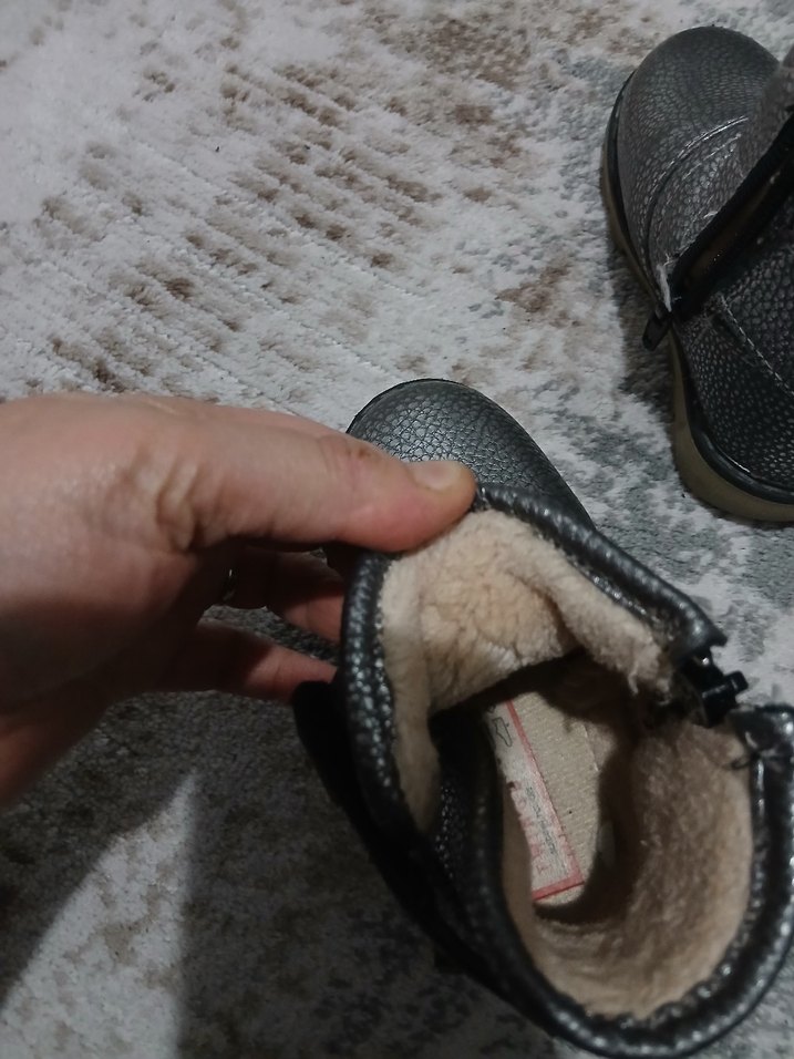 Kız Çocuk Deri Tokalı Bot - Görsel 3