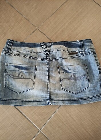 38 Beden Pull & bear mini etek