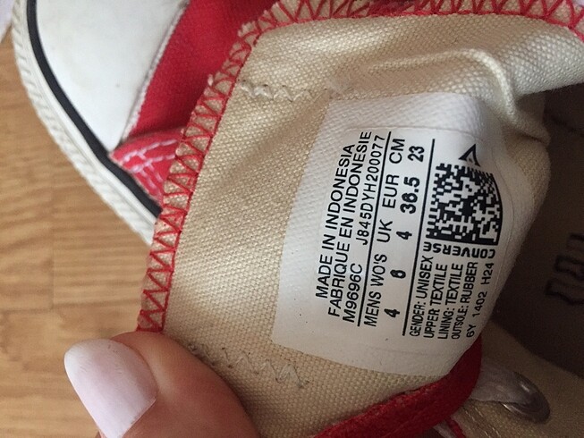 36 Beden Converse