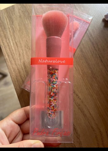 Pastel Pembe Makyaj Fırçası Seti - Görsel 2