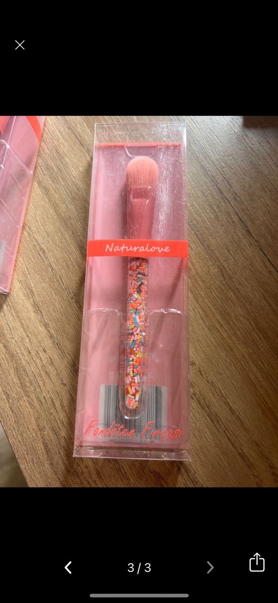 Pastel Pembe Makyaj Fırçası Seti - Görsel 3