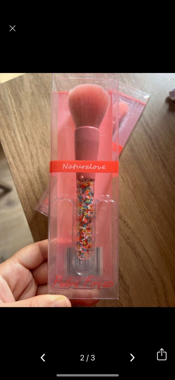 Pastel Pembe Makyaj Fırçası Seti - Görsel 2