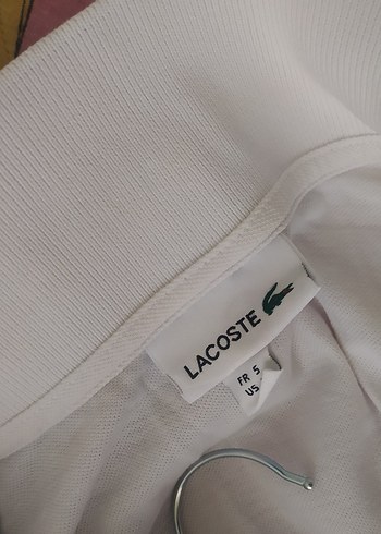Lacoste Beyaz Erkek Kısa Kollu Polo Tişört