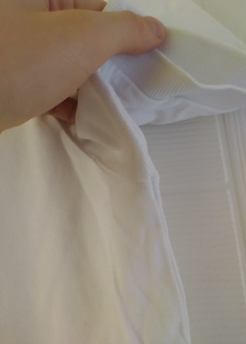 l Beden Beyaz Erkek Kısa Kollu Polo Tişört