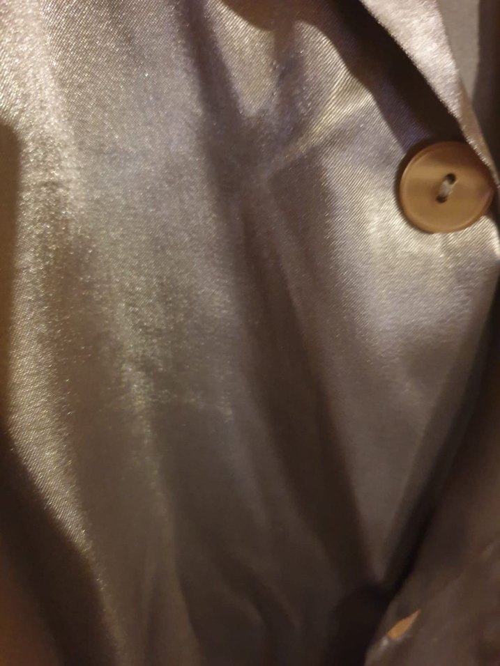 Düğmeli Parlak Gri Erkek Pijama Üstü - Görsel 3