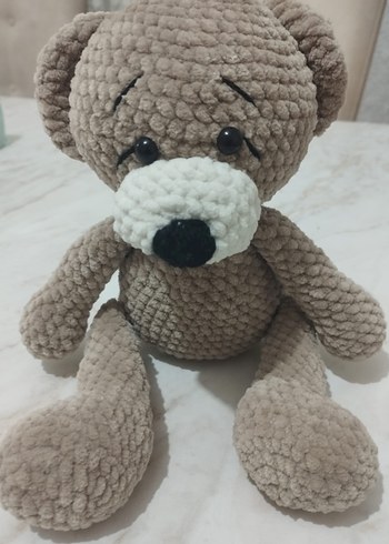 Kahverengi Yumuşak Peluş Ayıcık Oyuncak