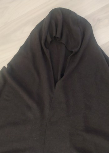Beden Siyah Drapeli Kadın Şal