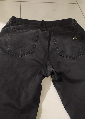 Erkek Siyah Gri Denim Regular Fit Pantolon - Görsel 2